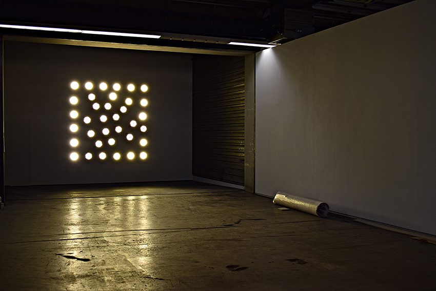 Installation in der Neuen Hauptpost.